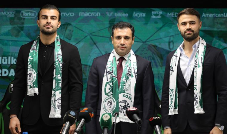 Konyaspor'da Abdülkerim Bardakcı ve Ahmet Çalık'ın sözleşmesi uzatıldı