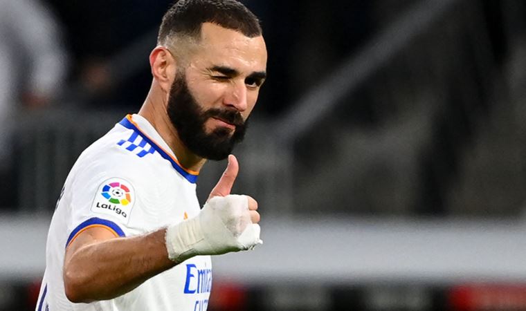 Real Madrid'in yıldızı Karim Benzema tarihe geçti!