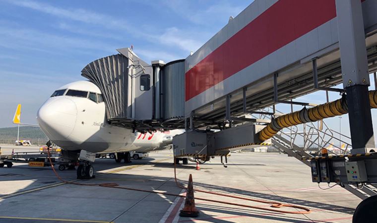 Yolcu Biniş Köprüsü, Sabiha Gökçen Havalimanı uçuş operasyonunda kullanıldı