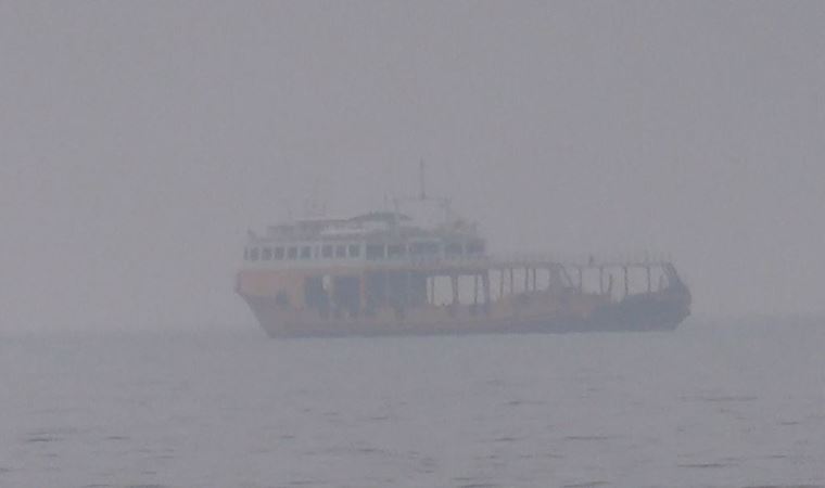 Marmara’daki sis yoğunluğu Tekirdağ kıyılarına hapsetti