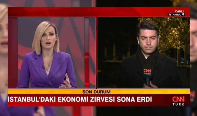 CNN Türk muhabiri 'faiz kararını' açıkladı: Sonra hemen düzeltti