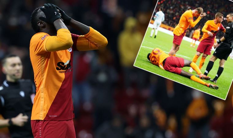 SON DAKİKA | Mbaye Diagne'den Galatasaray'a kötü haber! Kırık var...