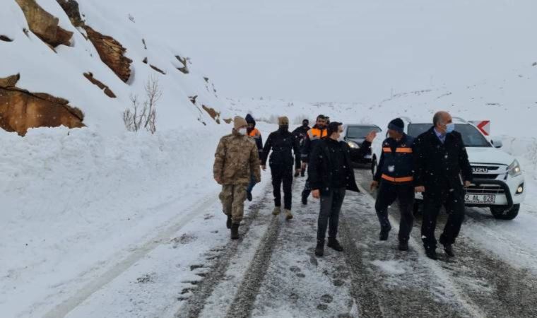 Tunceli’de yoğun kar yağışı