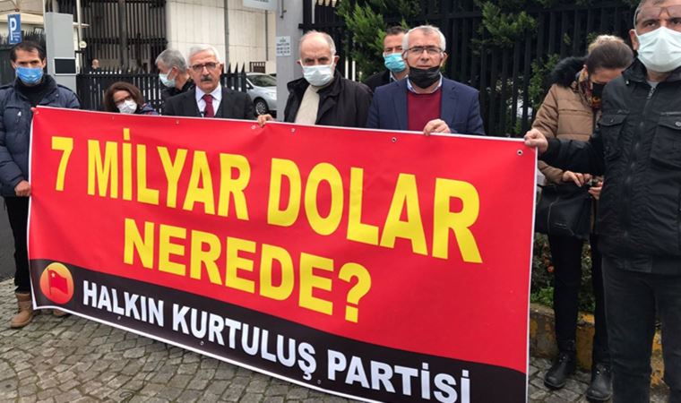 İzmir'de Merkez Bankası önünde protesto: 7 milyar dolar nerede?