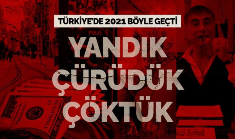 Türkiye'de 2021: Yangın, sel, kapanma, kriz