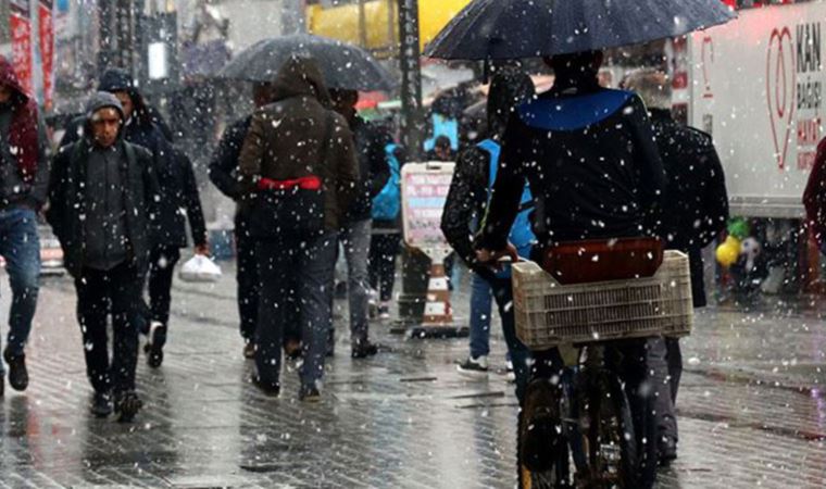 Meteoroloji kar yağacak bölgeyi açıkladı