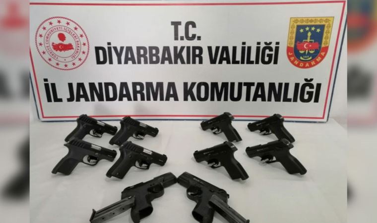 Diyarbakır'da kaçak silah operasyonu