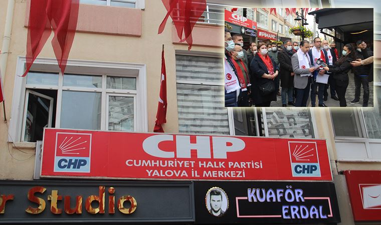 CHP Yalova İl Başkanlığı'nda 350 kişi istifa etti