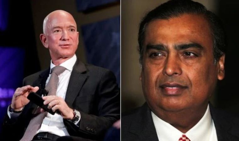 Jeff Bezos, Hindistan'ın en zengin kişisi Mukesh Ambani'yle neden davalık oldu?