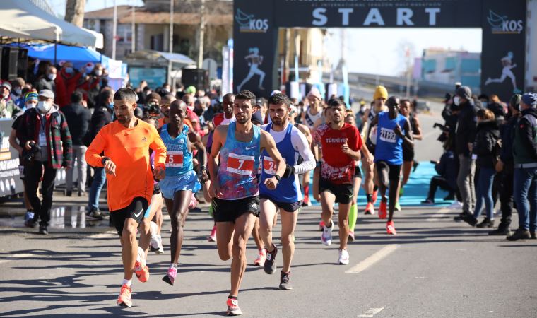 41’inci Uluslararası Trabzon Yarı Maratonu koşuldu