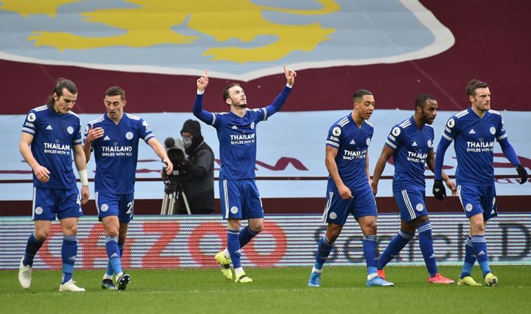 Leicester City, Aston Villa deplasmanında kazandı