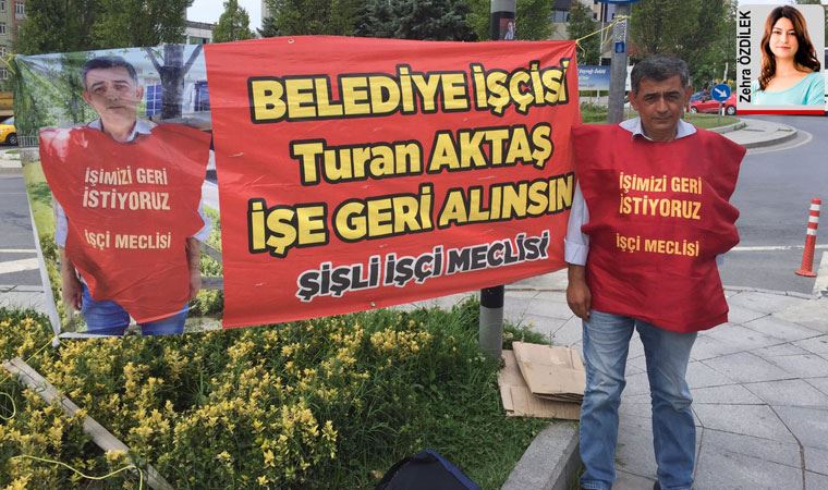 Şişli Belediyesi’ne hem ‘alacak’ hem ‘işe iade’ davası açtı