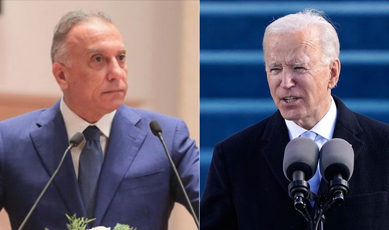 Biden ile Irak Başbakanı arasında kritik görüşme