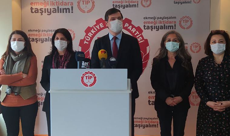 HDP Eş Genel Başkanı Buldan'dan TİP ve EMEP'e ziyaret