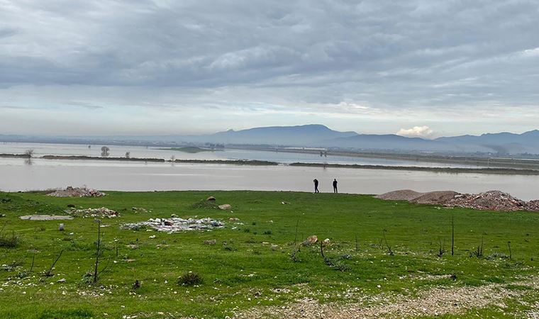 Torbalı'da tarım arazileri göle döndü