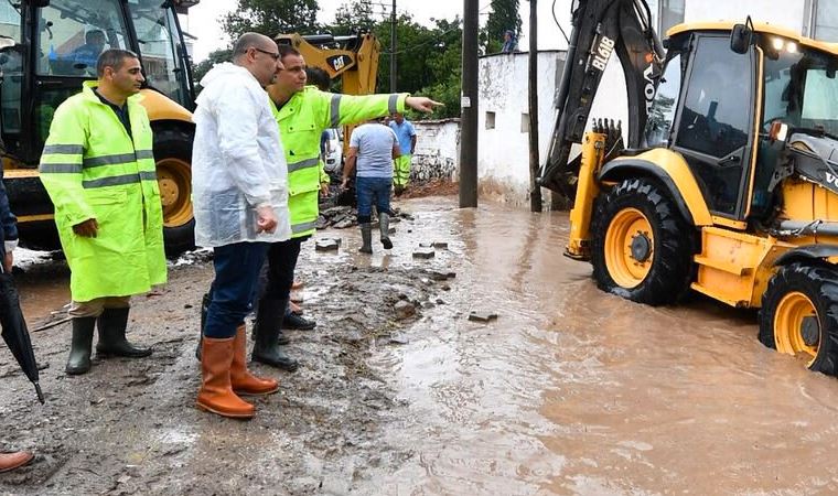 Gökçe: Sel sonrası kentimizi hızla toparlıyoruz