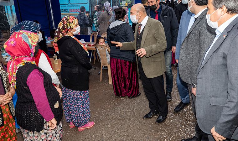 Soyer selin vurduğu Menderes'te: Hiç kimseyi çaresiz, yalnız bırakmayacağız