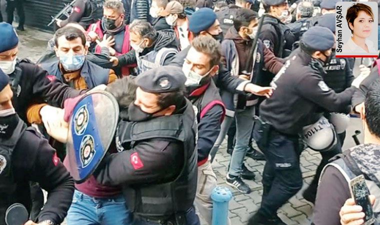 Gözaltına alınan 51 öğrenciye emniyette “Suç yaratmaya yönelik” suçlamalar yöneltildi