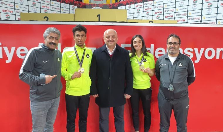 Eski atlet Ali Öztürk’ün atletizm sevdası başarıyı getirdi