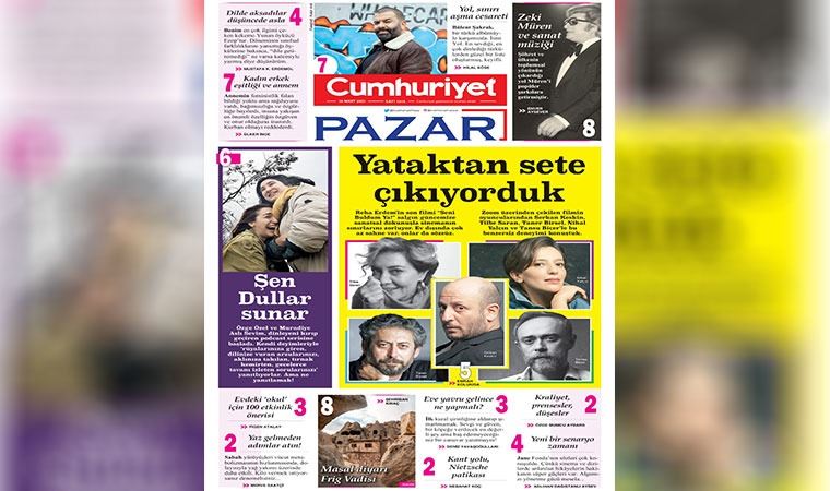 Cumhuriyet gazetesi 24 sayfalık zengin içeriği ile bugün sizlerle