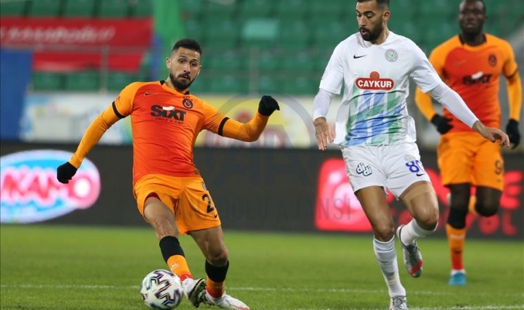 Galatasaray Rizespor'u ağırlıyor