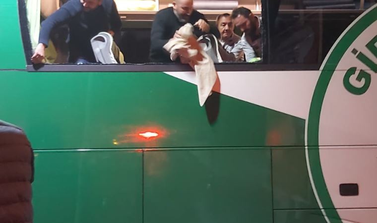 Giresunspor kafilesine taşlı saldırının şüphelisi yakalandı