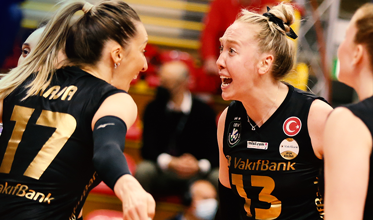 Vakıfbank, Şampiyonlar Ligi'nde finalde!