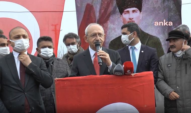 Kılıçdaroğlu besicinin sıkıntılarını dinledi: 'İthal et sokuyorlarsa, ucuza ithal yem de getirsinler'