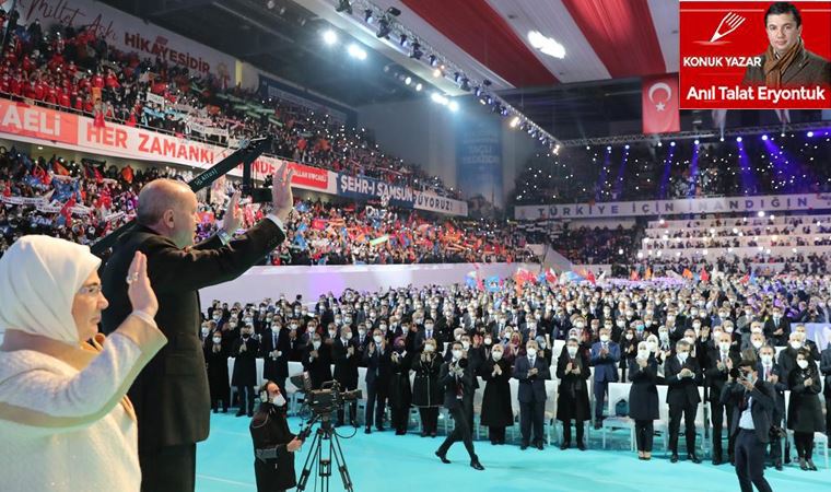 AKP Kongresi lebalep dolu, dışarıdaki halk ise aç!