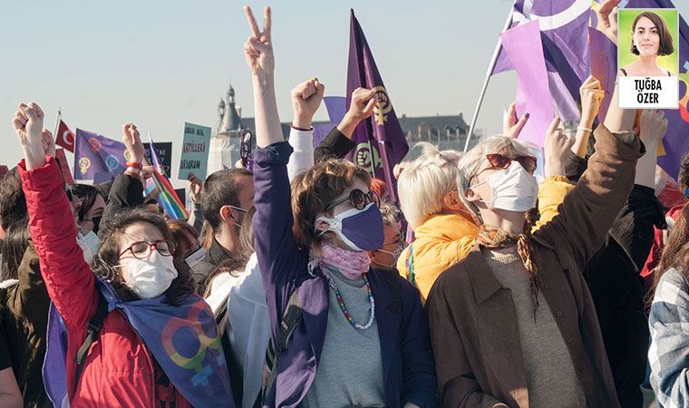 Kadınlar İstanbul Sözleşmesi için meydanlardan yanıt verdi