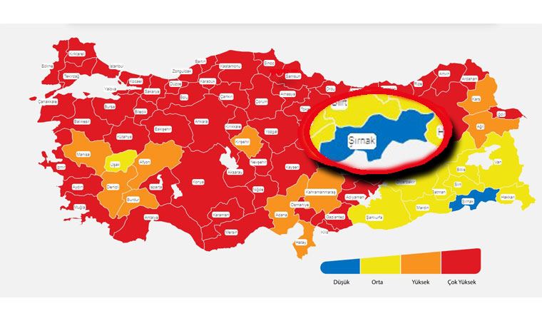 Türkiye'nin tek 'mavi' rengi Şırnak'ın sırrı