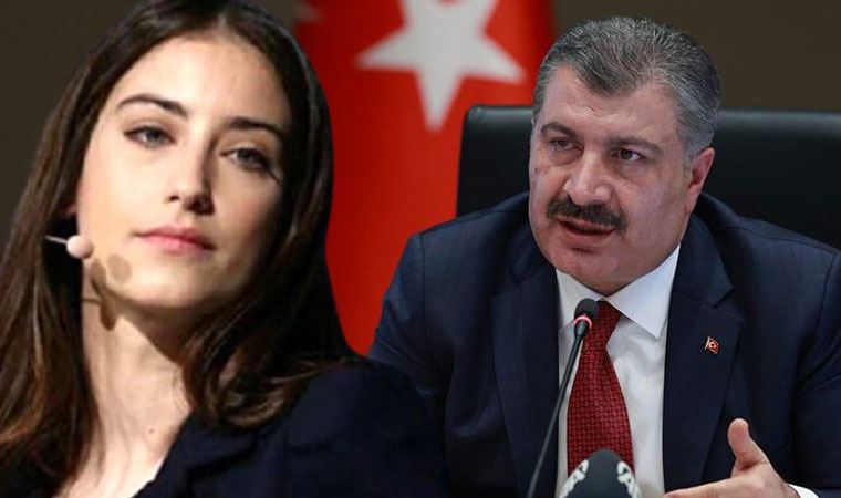 Hazal Kaya'dan Bakan Koca'ya tepki: Ne bekliyorsunuz, kaldırın şu kriterleri