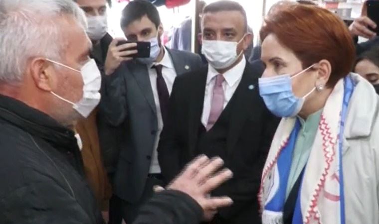 Esnaf Akşener'e dert yandı: 