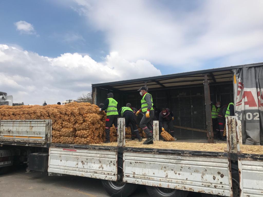 Patates ve soğanlar ücretsiz dağıtılmaya başlandı - Resim : 2