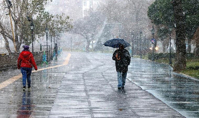 Meteoroloji'den kuvvetli rüzgar ve sağanak yağış uyarısı