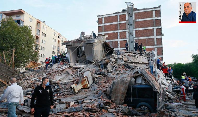 İzmir depreminde hasar gören evlerin acilen terk etmesi istendi