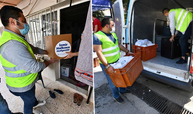 İzmir dayanışmasında destek miktarı 1 milyon lirayı aştı