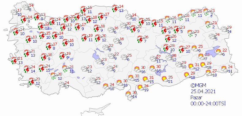 Meteoroloji'den İstanbul ve Tekirdağ'a sağanak uyarısı!