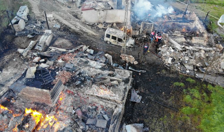 Kastamonu'daki yangının boyutları sabah olunca ortaya çıktı