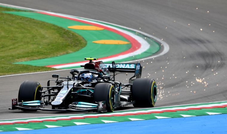 Imola’da kaza yapan Bottas’ın aracından iyi haber