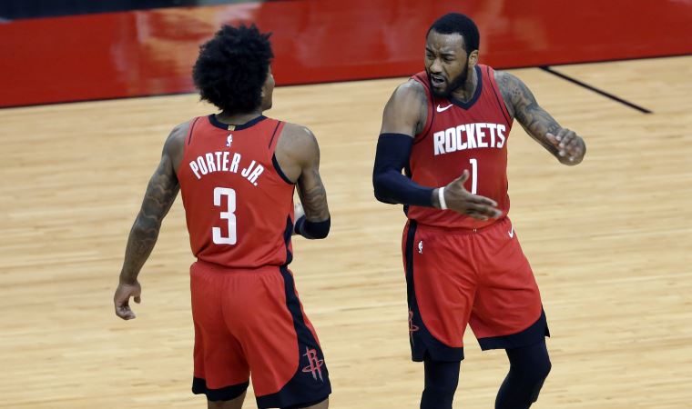 NBA'de Houston Rockets Kevin Porter'ın 50 sayısıyla kazandı