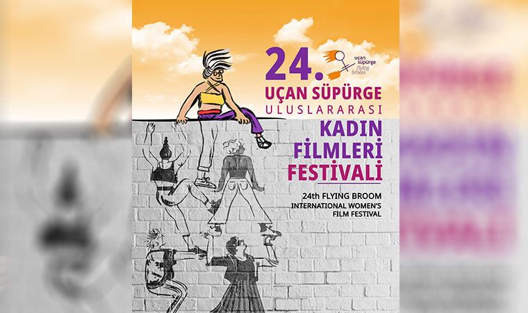 Uçan Süpürge Uluslararası Kadın Filmleri Festivali’nin afişi yayımlandı