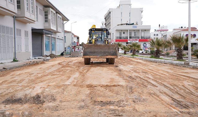 Turizm sezonu öncesi Çeşme yenileniyor