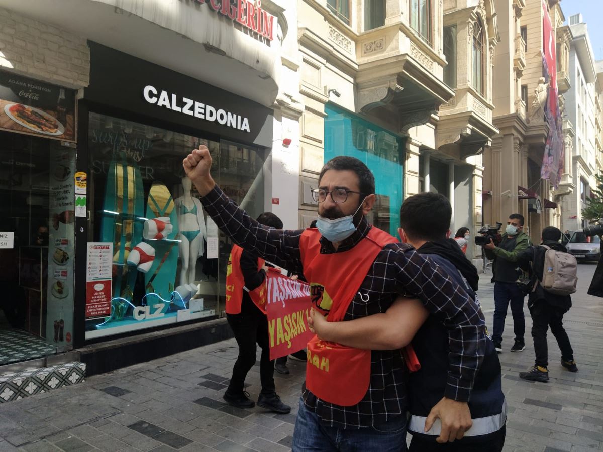 Yer: Taksim, yine müdahale!