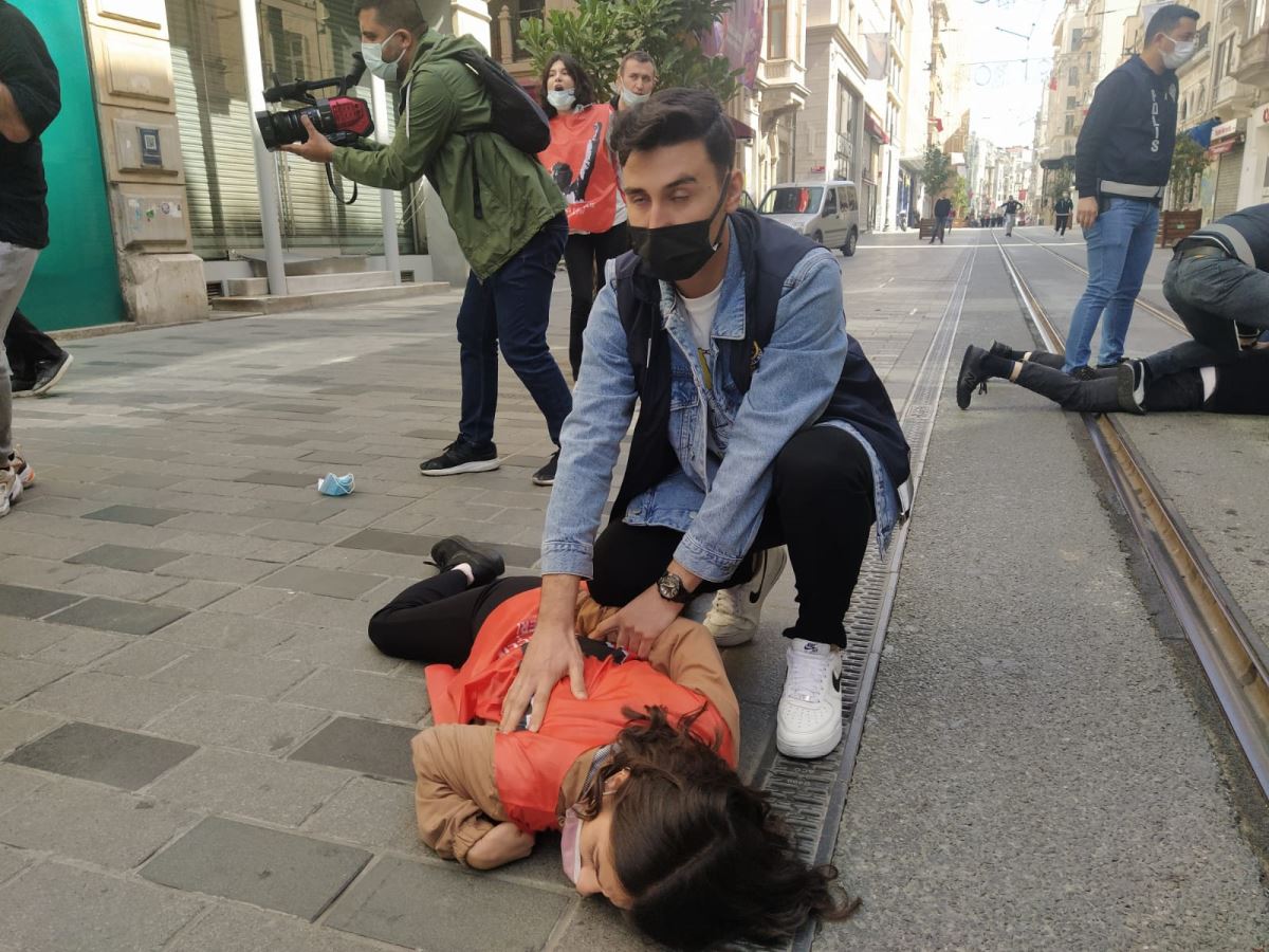 Yer: Taksim, yine müdahale!