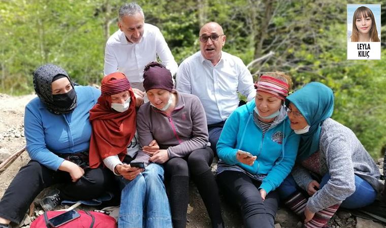 İkizdere'deki yapılmak istenen taşocağına karşı direnişe CHP'li vekiller destek oldu