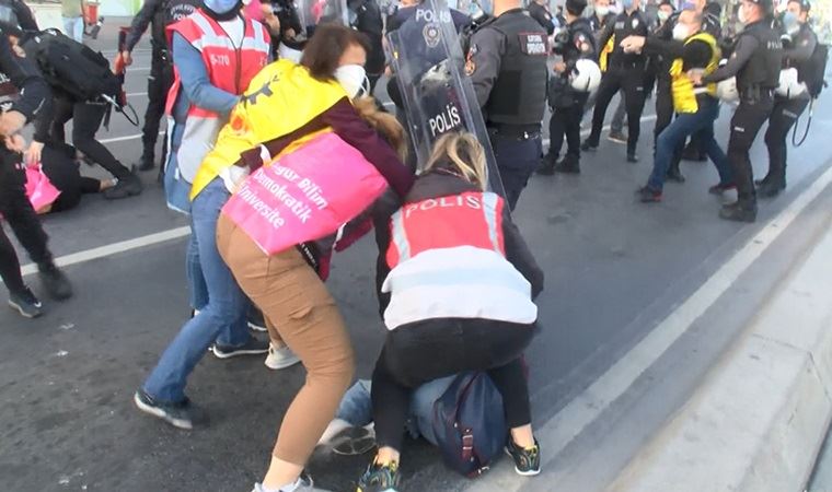 İstanbul'da 1 Mayıs: Taksim'e yürümek isteyenlere polis müdahalesi!