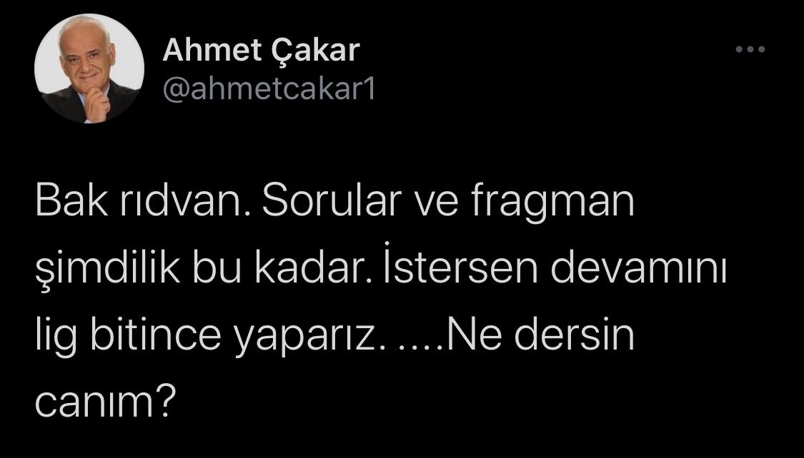 Ahmet Çakar'dan Rıdvan Dilmen'e  sert sözler: Erdoğan'dan güç devşirme!