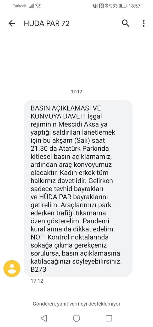 Hizbullah'a yakın HÜDA-PAR halkı sokağa çağırdı - Resim : 1