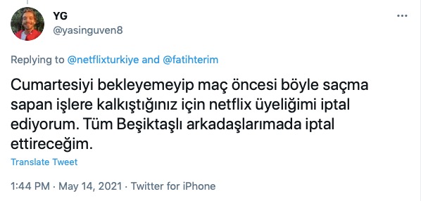 Netflix'e Fatih Terim tepkisi! Üyeliklerini iptal ediyorlar...